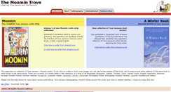 Desktop Screenshot of moomintrove.com